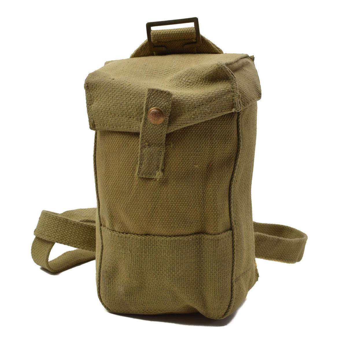 Originele Britse militaire M37 tijdschrifttasje riemset patroon canvas kaki