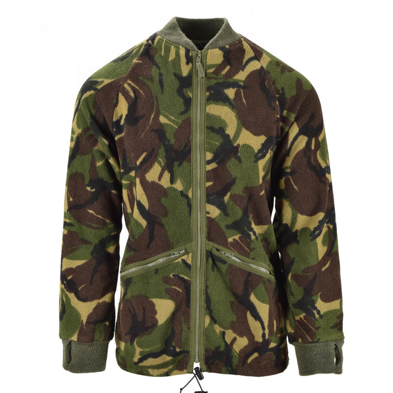 Echte Britse vest Army Thermal Jacket Fleece DPM Camo Jumper Men Zip-up