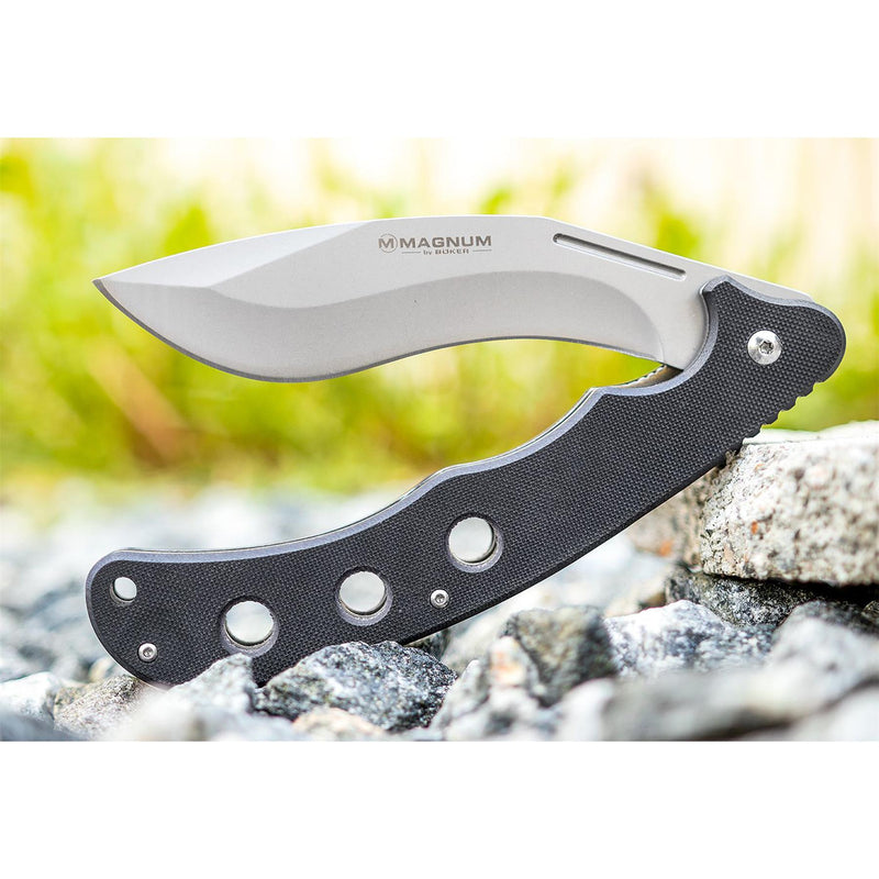 Boker Brand folding knife Pocket Khukri chopping carving stainless steel 440A
