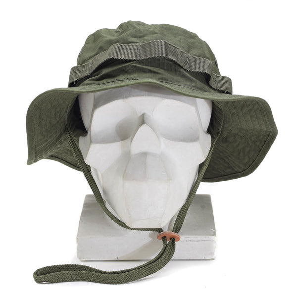 MIL-TEC merk militaire stijl ripstop olijfboonie hoed lichtgewicht camping cap