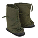 Originele Britse militaire thermische overschoenen, waterafstotende antislipzool, olijfgroen