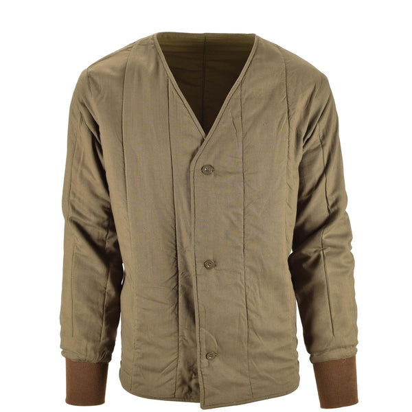 Echt Tsjechisch leger quilt voering jas m60 voering thermisch militair surplus nieuw