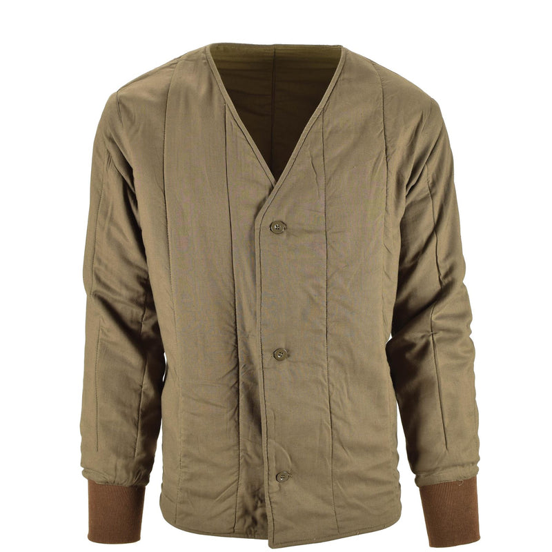 Echt Tsjechisch leger quilt voering jas m60 voering thermisch militair surplus nieuw