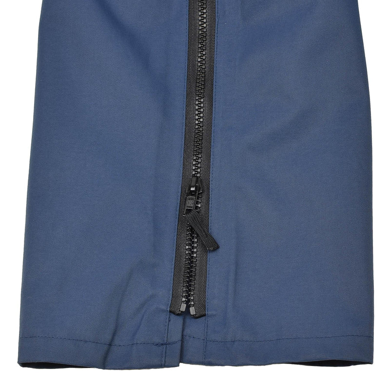 Pantalon de pluie imperméable authentique de la Royal Air Force britannique RAF MVP bleu
