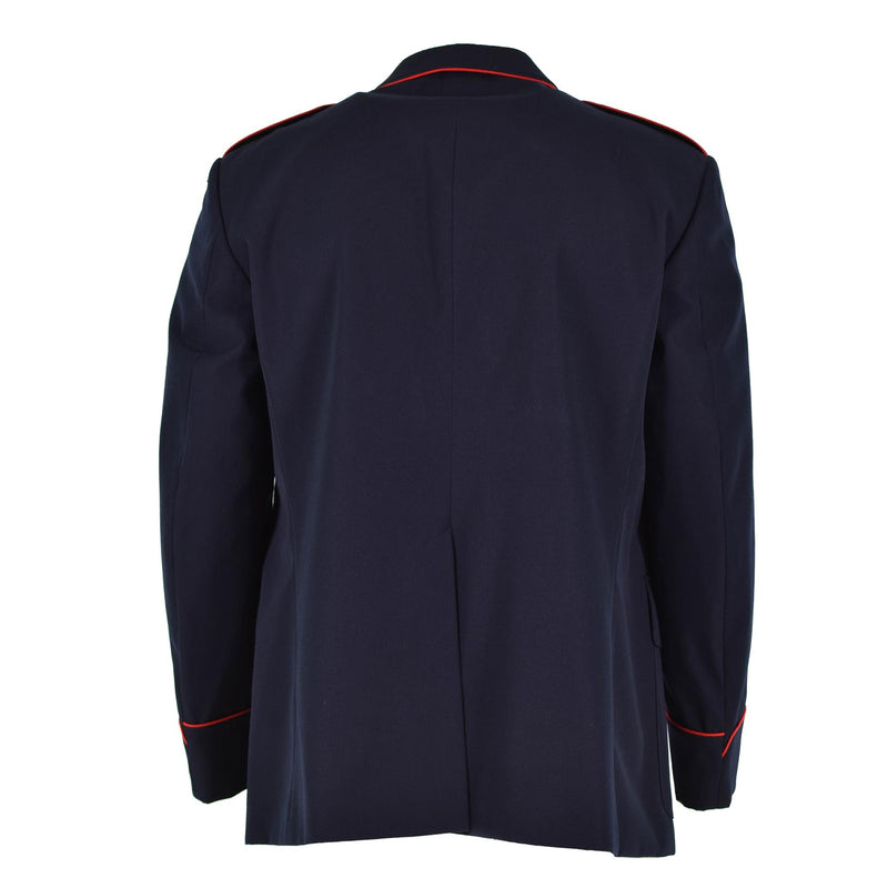 Véritable uniforme de la police militaire italienne, veste officielle d'officier bleu formel NEUF