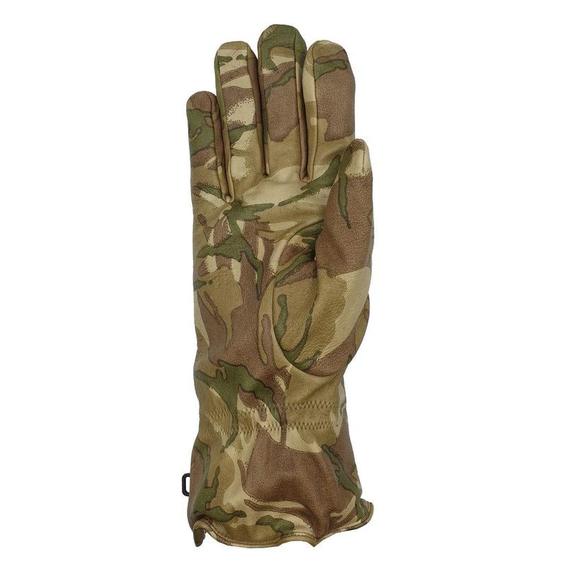Echte Britse MK II Combat Lederen Handschoenen MTP Camouflage Warm gevoerde handschoenen