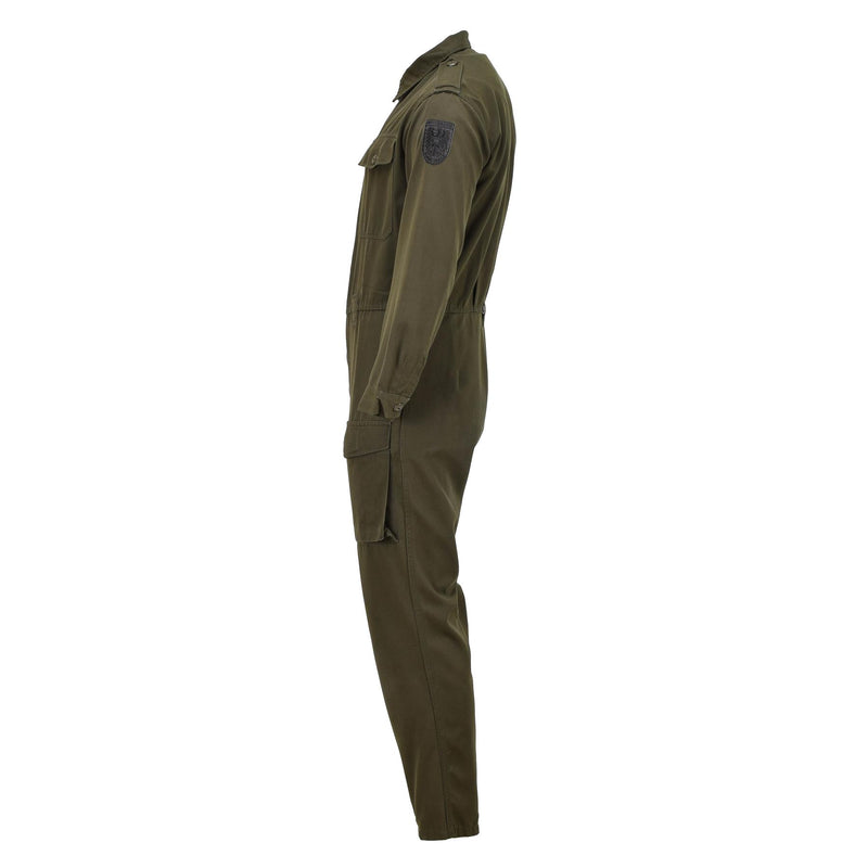 Originele Oostenrijkse BH Militaire Coverall Men Works Mechanic Polycotton Suit Olive