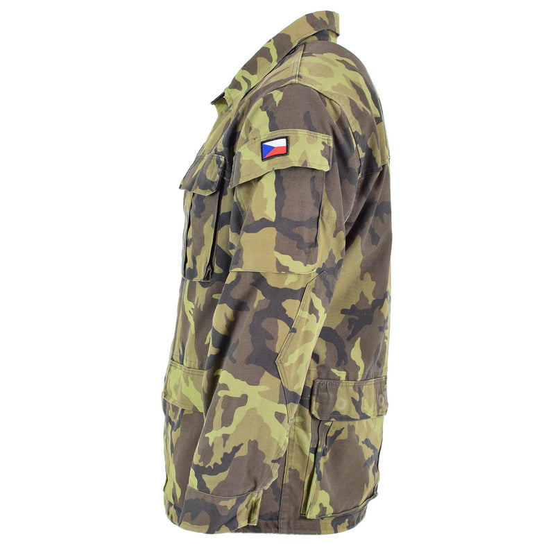 Originele Tsjechische legertroepen veldjack Leaf Camo Patroon Parka Militair Surplus