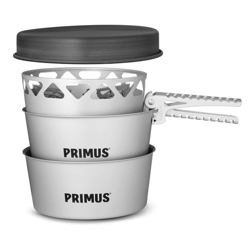 Ensemble de réchaud Primus Essential Stove Set 1,3 L pour camping, randonnée, casserole, poêle, ensemble de cuisine léger