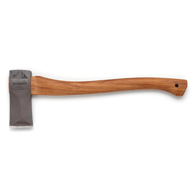 Hache à fendre HULTAFORS forgée à la main, revêtement sablé, manche en hickory