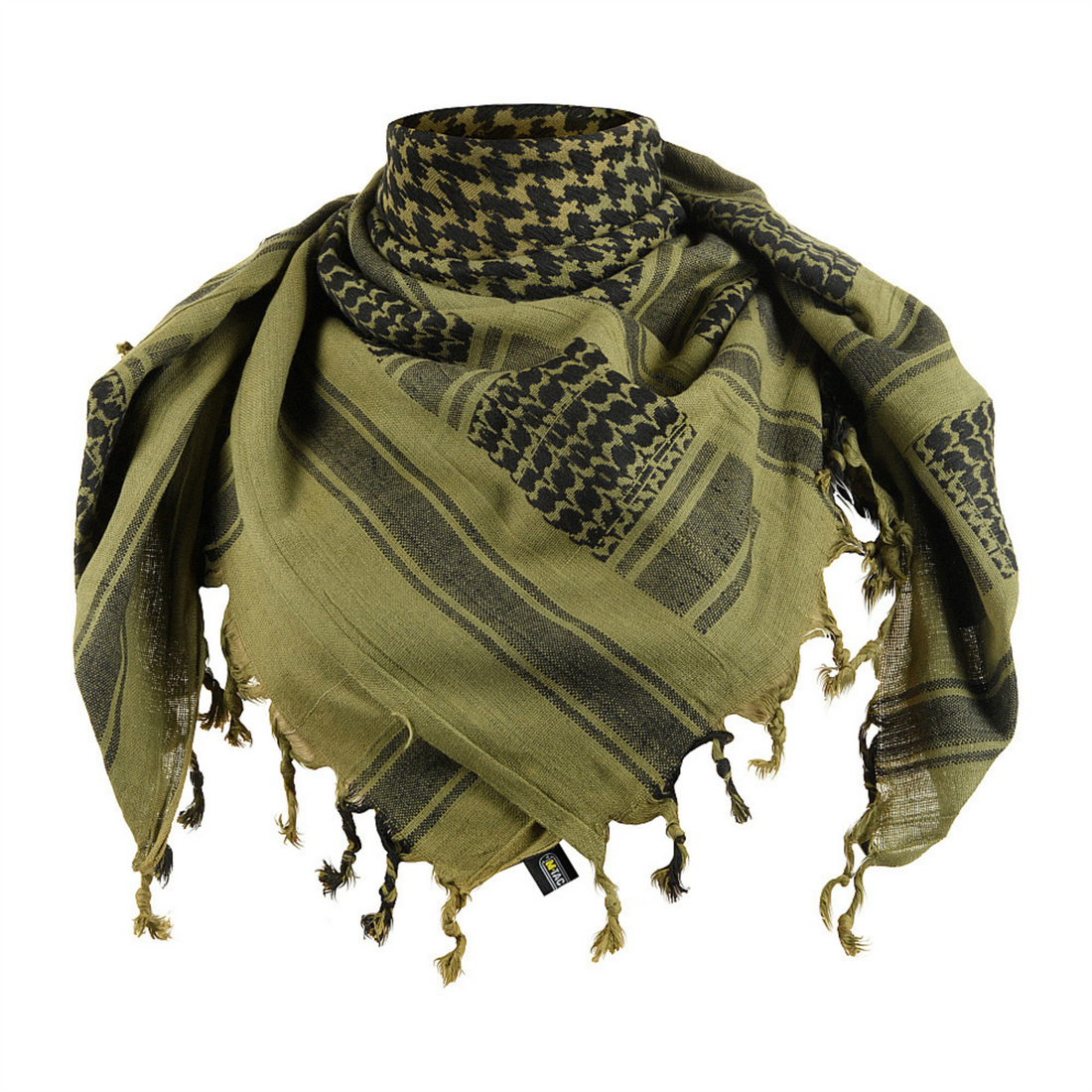 M-TAC Dense Shemagh Écharpe Tactique Coton Respirant Protection Extérieure Olive