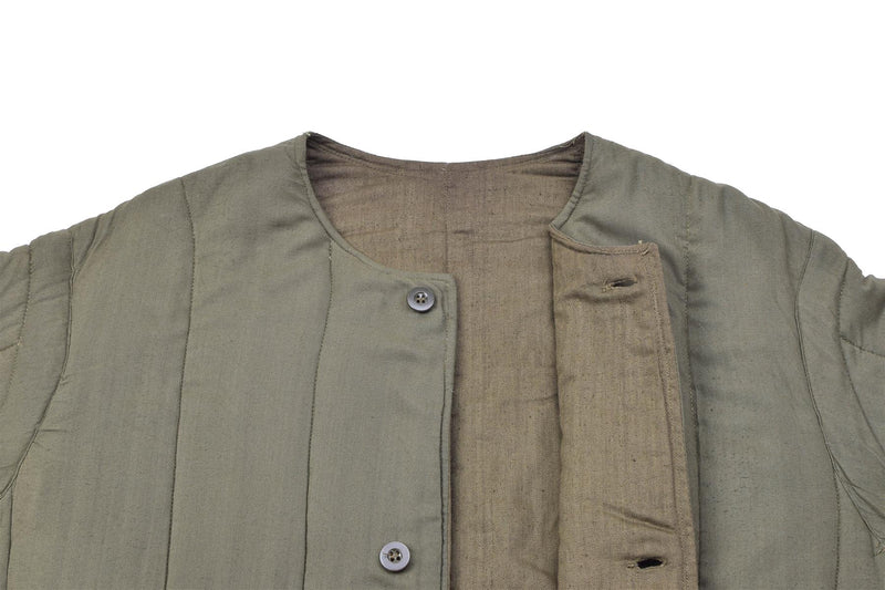 Echt Tsjechisch leger quilt voering jas m60 voering thermisch militair surplus nieuw