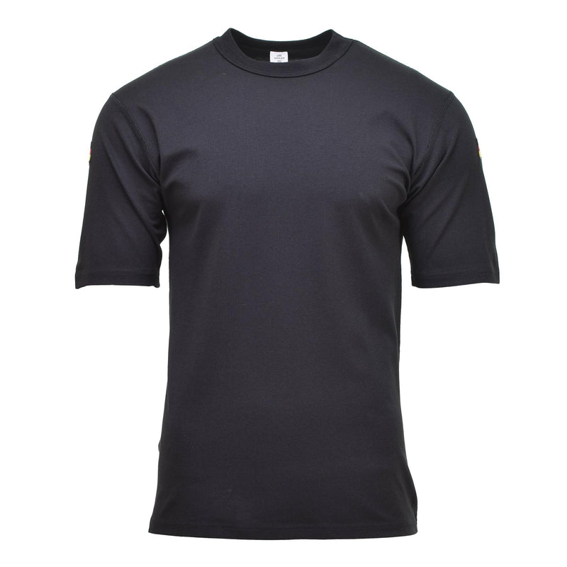 T-shirts militaires Leo Kohler, uniforme du personnel de l'armée, première couche de sous-vêtement noir