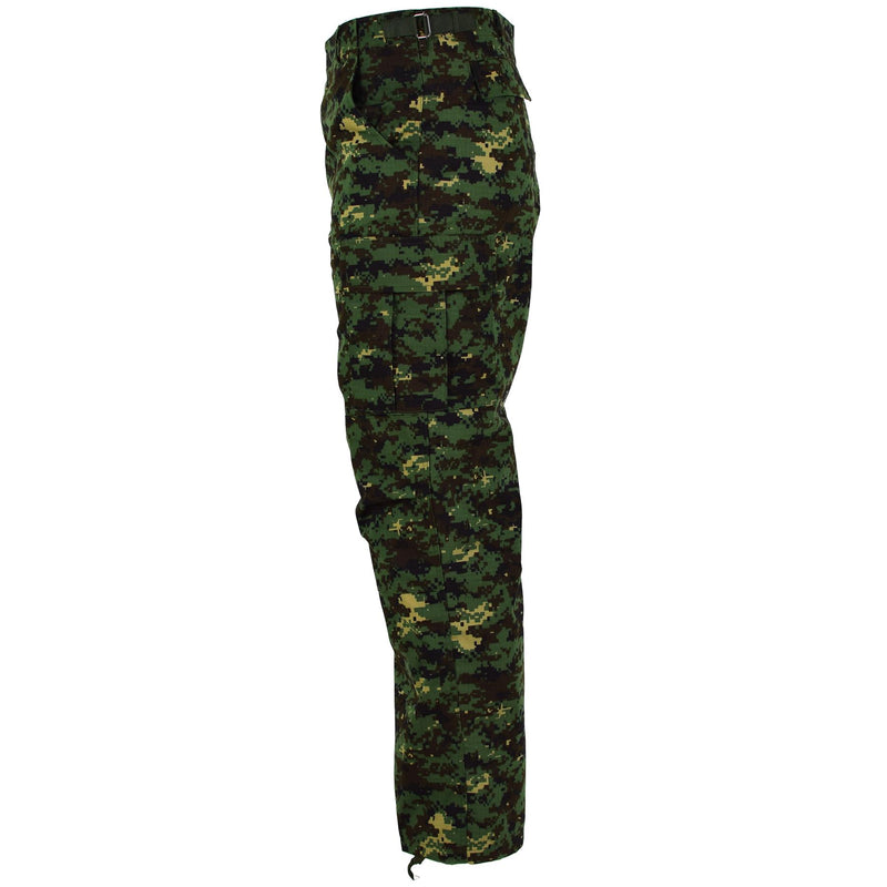 Echte Guinea Bissau Army Pants Ripstop Jungle Camouflage Militaire uitgifte Nieuw