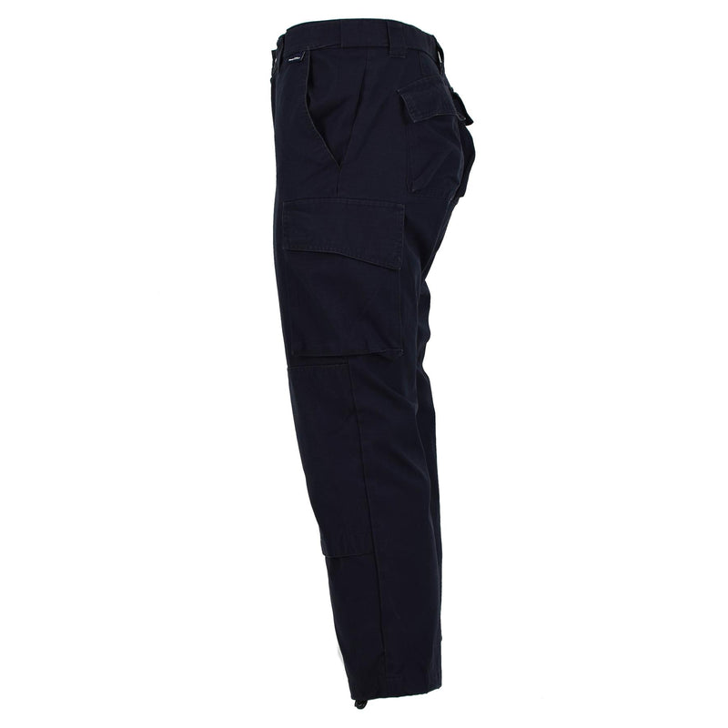 Echte Britse politie ripstop broek blauwe broek overschot