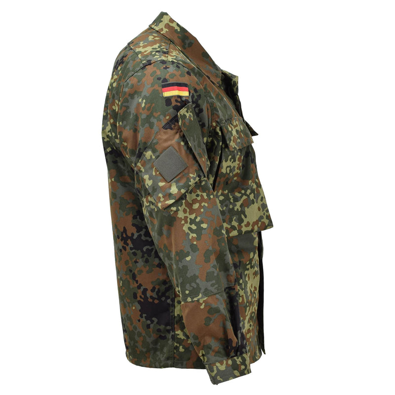 Leo Kohler Militaire gevecht Flecktarn Camo Tactical Shirts Army Forces Troops