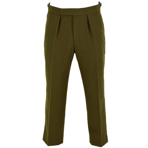 Oorspronkelijke Britse leger Officiële uniforme broek OD Parade broek Militaire kwestie