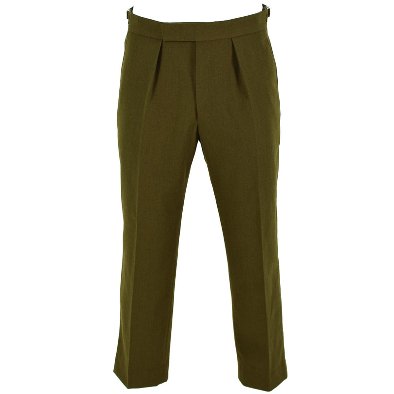 Oorspronkelijke Britse leger Officiële uniforme broek OD Parade broek Militaire kwestie