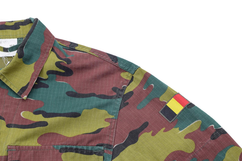 Echte Belgische leger gevecht veldhirt blouse rip stop militair overschot