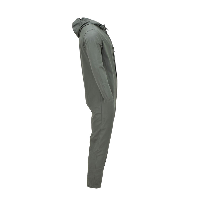Echte Franse militaire luchtmacht Coverall Crew Cold Weather Hooded Jumpsuit Nieuw