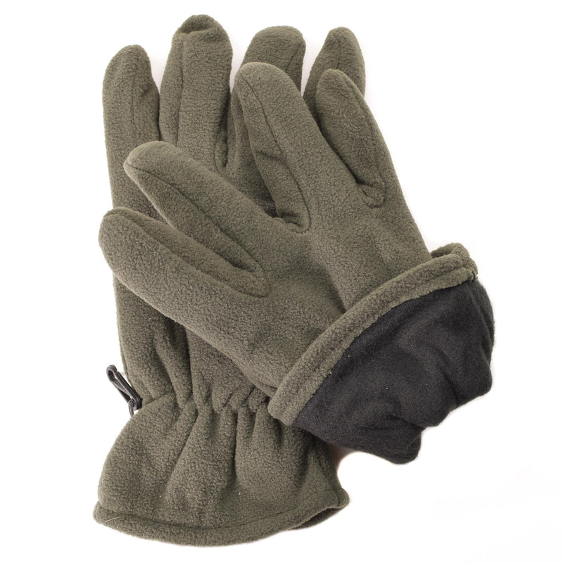 Mil-Tec Handschoenen mannen Warm Fleece Thinsulate ™ voering Olive OD Winter Tactical Gear