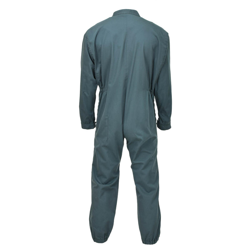 Echte Franse luchtmacht militaire coverall dubbele zip monteur jumpsuit olijf