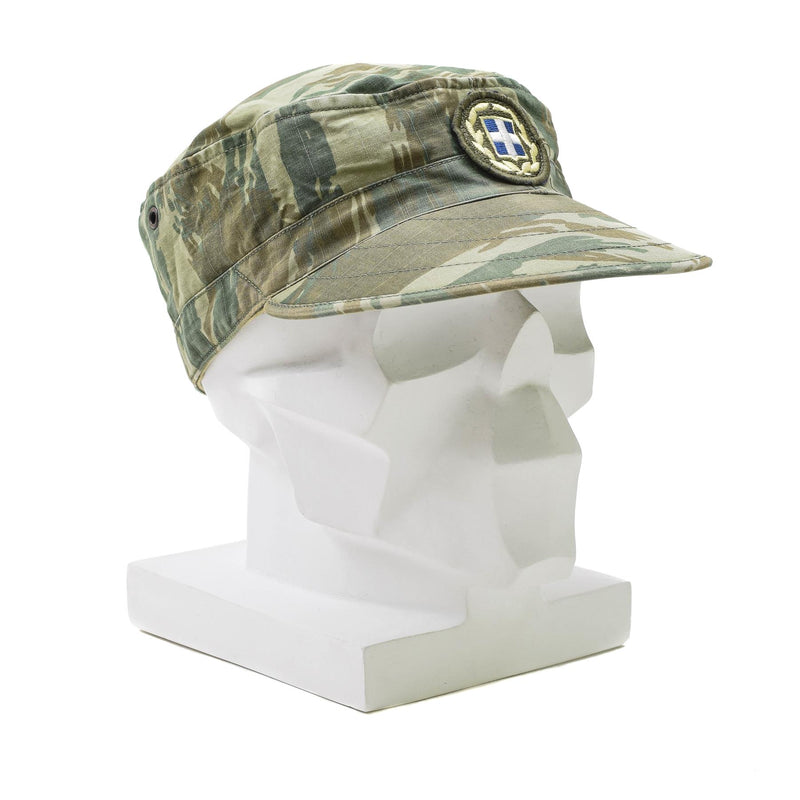 Originele Griekse legerveldtroepen Cap Lizard Camo lichtgewicht militaire zomerpet