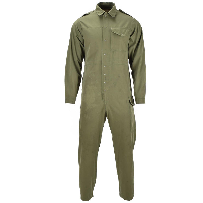 Origineel Britse coverall Army Olive Green Suit Mechanics Jumpsuit Coveralls OD