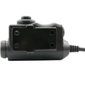 Earmor M52-KEN Adaptateur PTT Kenwood Baofeng Casque Radio Tactique Noir