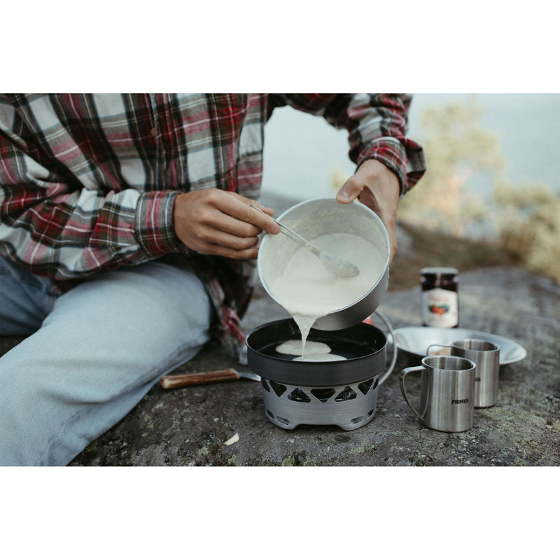 Ensemble de réchaud Primus Essential Stove Set 1,3 L pour camping, randonnée, casserole, poêle, ensemble de cuisine léger