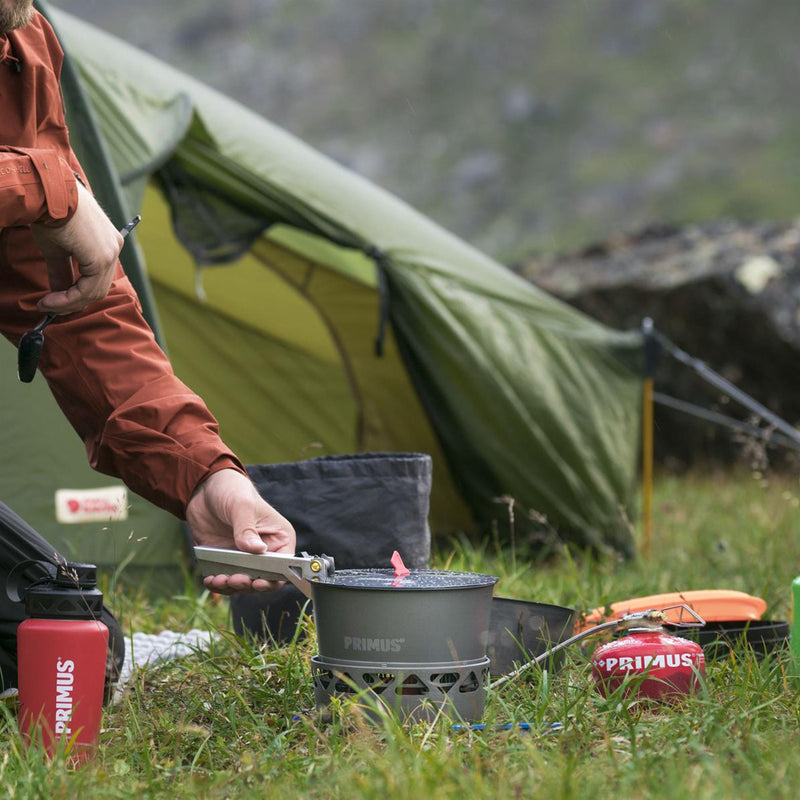 Ensemble de réchaud de camping Primus PrimeTech 1,3 litre marmite de cuisson brûleur extérieur