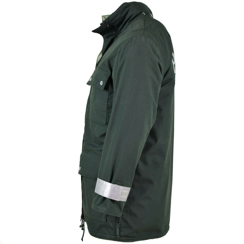 Echt Duitse politiejas Goretex Groene waterdichte BGS Parka Border Guard