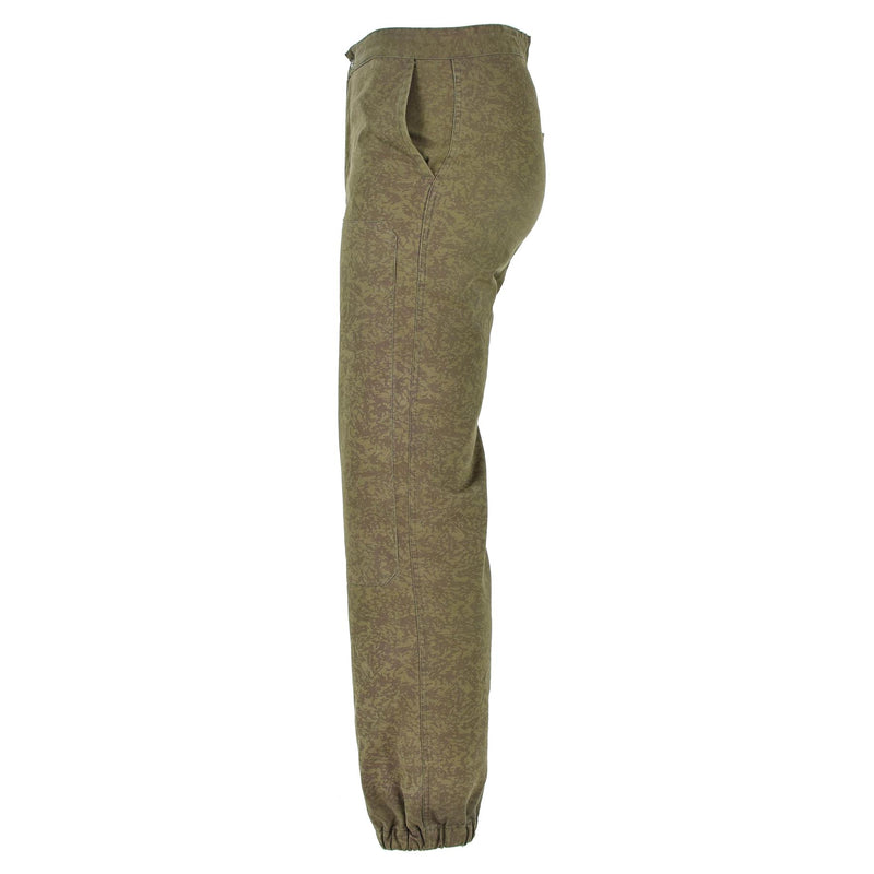 Pantalon d'uniforme de travail original de l'armée tchèque, pantalon d'uniforme de travail BDU, excédent militaire