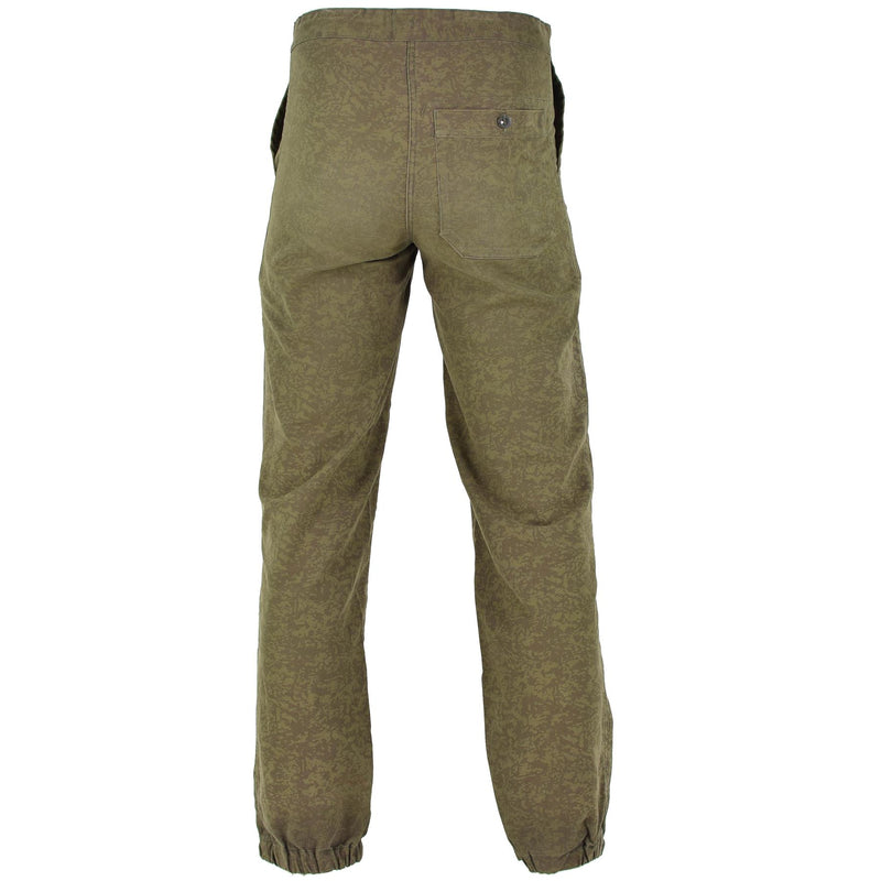 Pantalon d'uniforme de travail original de l'armée tchèque, pantalon d'uniforme de travail BDU, excédent militaire