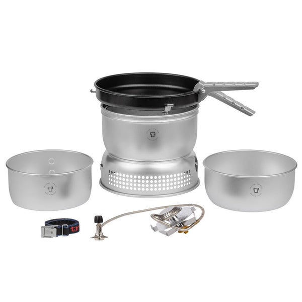 Trangia fornuis set 1.75l pot pan aluminium ultralight outdoor wandel kookkit