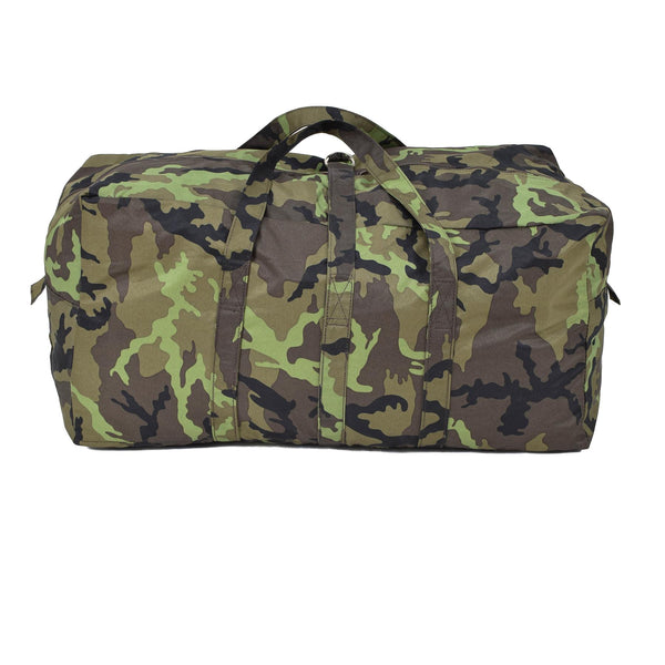 Originele Tsjechische militaire plunje tas M95 Camo sportkledingtas Travel Handtas nieuw