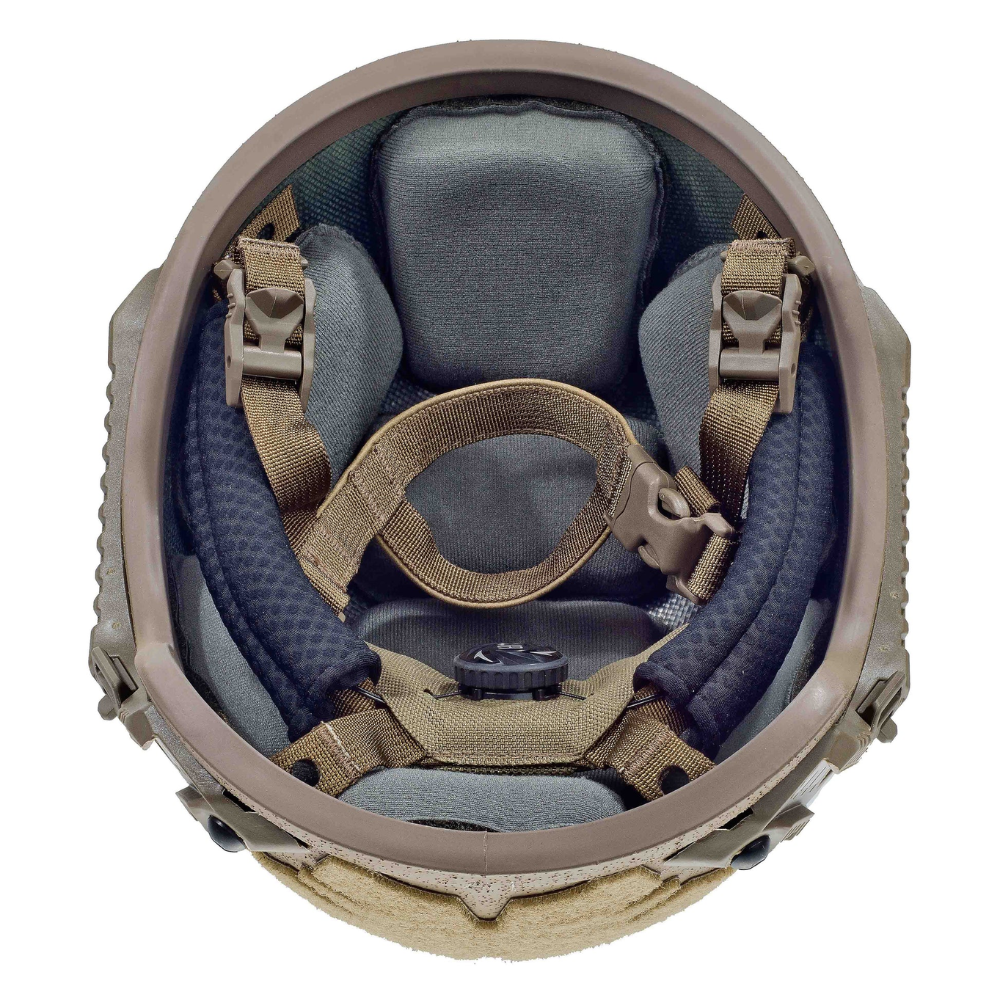 Šestan-Busch BK-ACH-HC Moderne ballistische helm Hoog uitgesneden niveau IIIA zijrails
