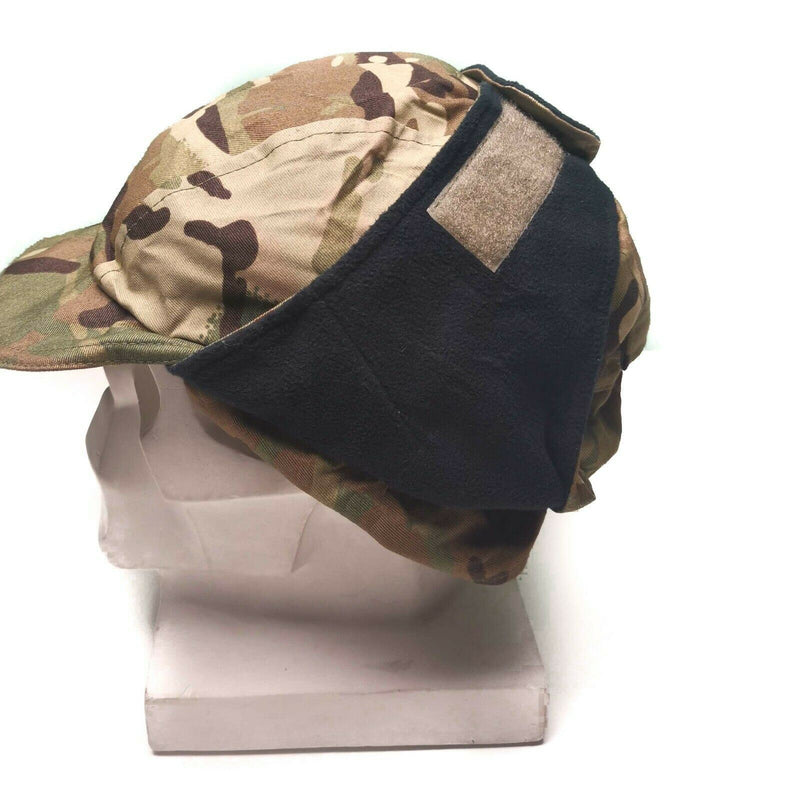 Echte Britse leger MTP Camo waterdichte gore Tex Cap gevoerde koude weerhoed nieuw