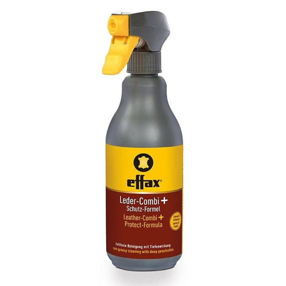 Effax Leather-Combi+ Spray nettoyant pour cuir et mousse pour l'entretien du cuir 500 ml