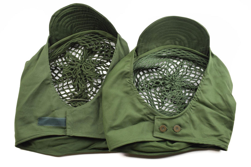 Origineel Zweeds leger militaire helm netto dekking groen