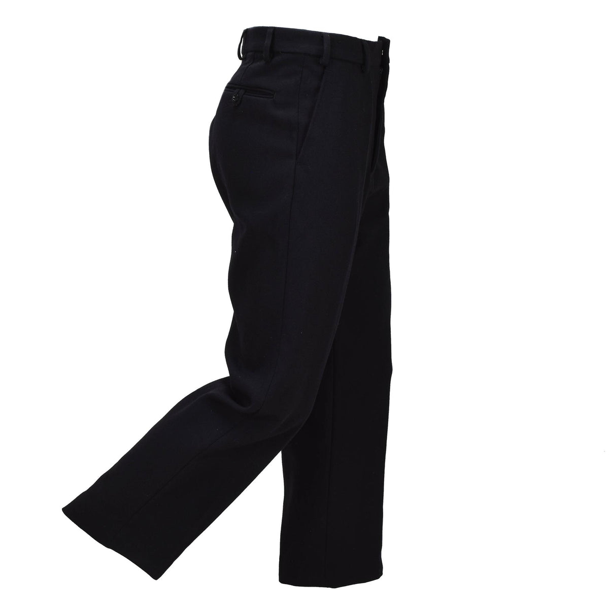 Originele Britse militaire kledingbroek Barathea 1B formele broek zwart
