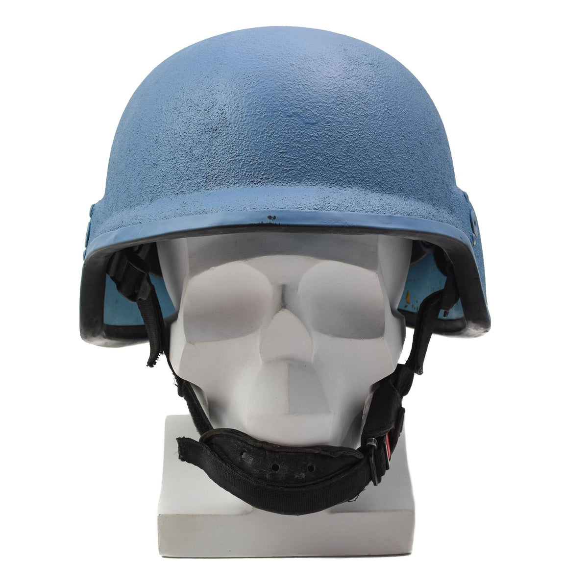 Original militaire allemand Kevlar casque surplus couvre-chef à collectionner UN bleu