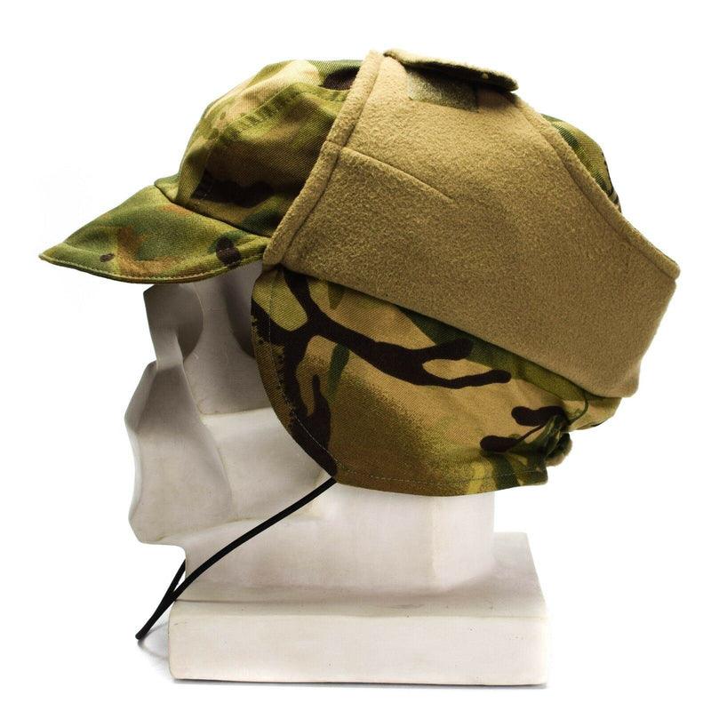 Echte Britse leger MTP Camo waterdichte gore Tex Cap gevoerde koude weerhoed nieuw