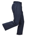 Originele Britse militaire nr. 1 geklede broek formeel zonder zakken blauw