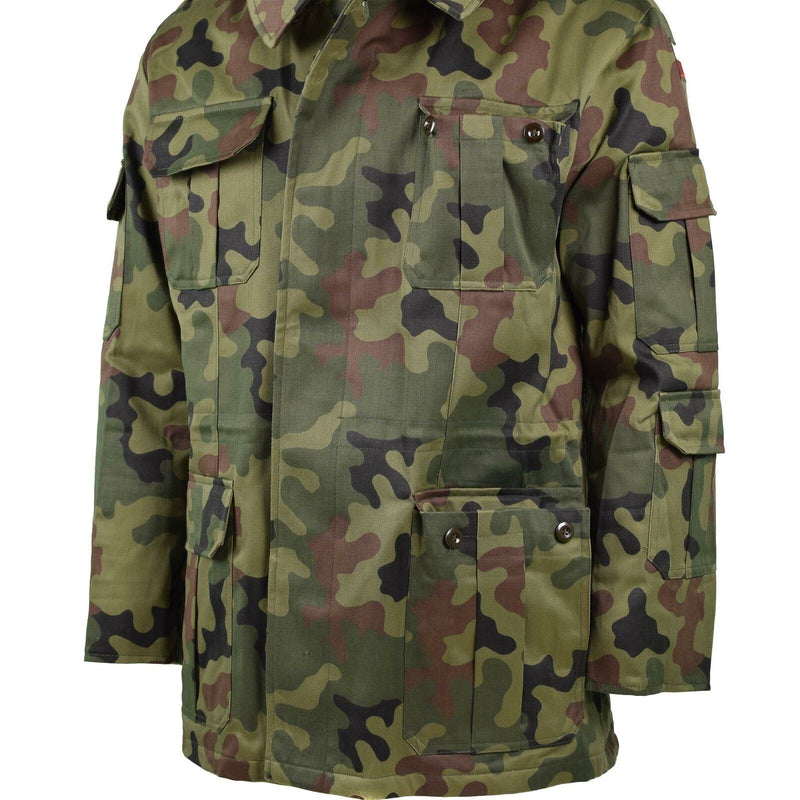 Echt Poolse leger Parka Panther Camo Camo Militaire jas gevecht BDU Surplus Nieuw