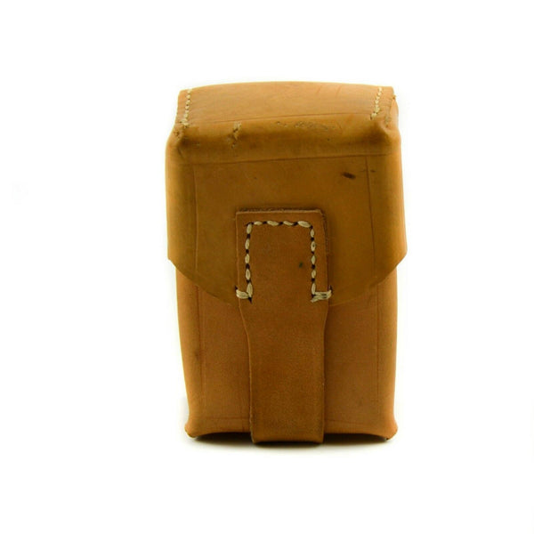 Origineel Tsjechisch Servisch Joegoslavisch leger Bruin lederen munitie MAG POUCH MAGAZINE