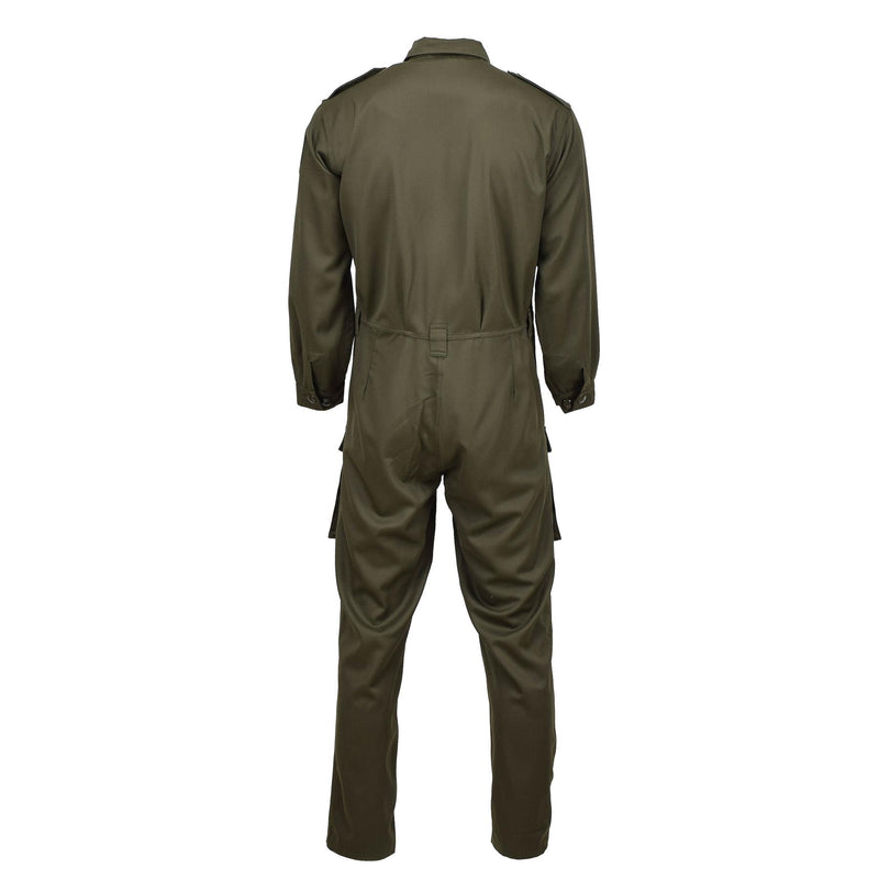 Echte Oostenrijkse militaire monteur Coverall Tanker Werkkleding Jumpsuit Olive Nieuw