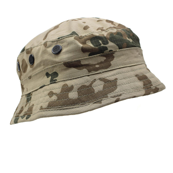 Tacgear Brand Duitse legerstijl emmer boonie hoed woestijn flecktran camo ripstop