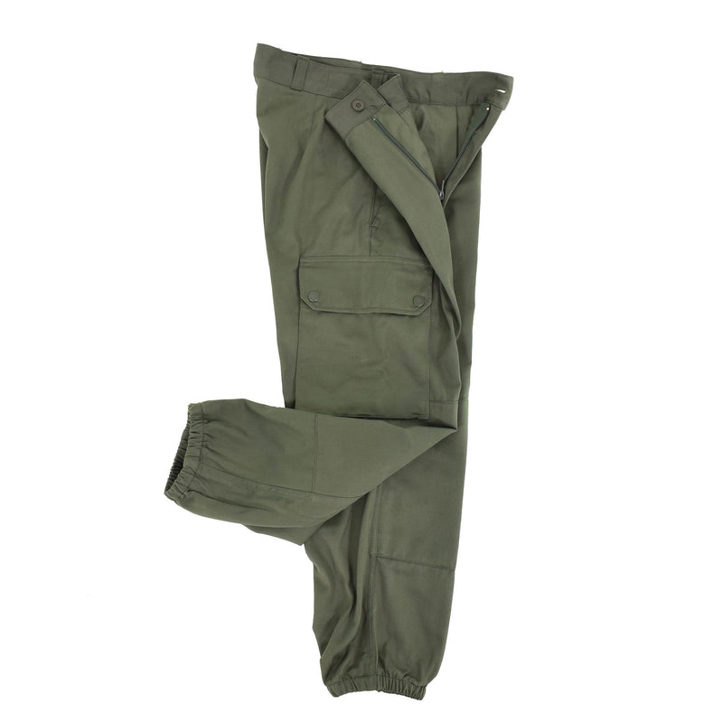 Pantalon d'origine de l'armée française troupes de campagne pantalon militaire vert BDU surplus NEUF
