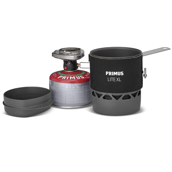 Ensemble de cuisine Primus Lite XL Marmite 1L Brûleur de randonnée Réchauffeur de nourriture de camping léger